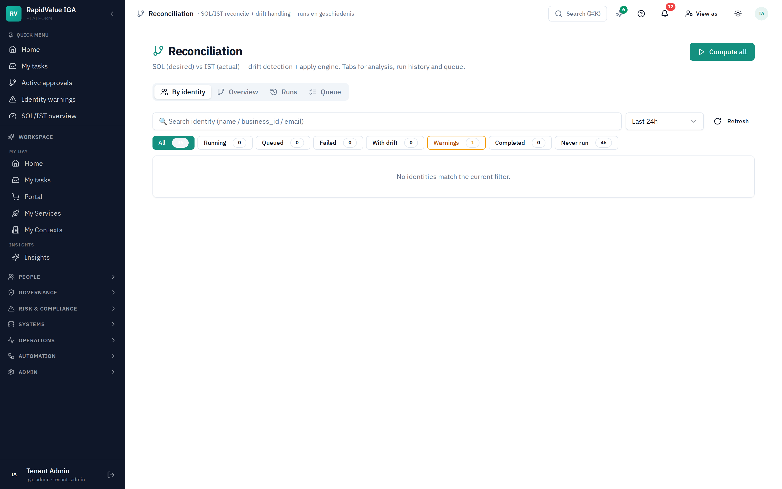 Reconciliation